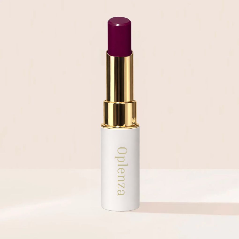 Oplenza Icon Moisture Lipstick in shade 17 Plum Moist - long lasting moisture lipstick