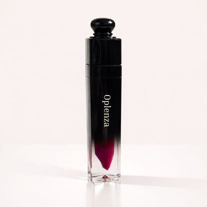 Oplenza Signature Ultra Shine Lip Gloss in shade Luscious Red - best hydrating lip gloss.